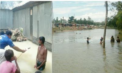 উলিপুরে বাড়ছে দুর্ভোগ, খাদ্য সংকটে বানভাসিরা