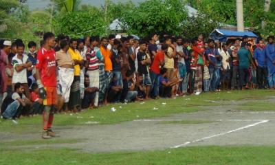 মোংলায় ৮ দলীয় ফুটবল টুর্নামেন্ট অনুষ্ঠিত