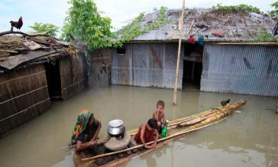 ১৮ জেলা বন্যা কবলিত, ৮ জনের মৃত্যু