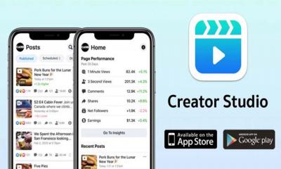 ফেসবুক অ্যাপে ক্রিয়েটর স্টুডিও