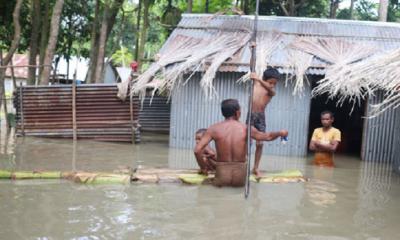 জামালপুরে ৫ লাখ মানুষ পানিবন্দী