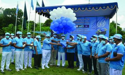 খুলনায় আন্তর্জাতিক জাতিসংঘ শান্তিরক্ষী দিবস ২০২১ উদযাপন