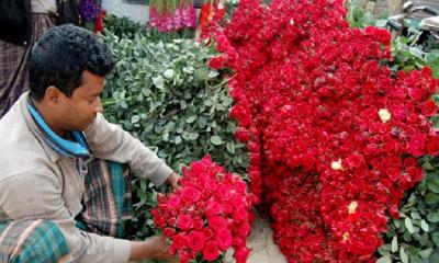 করোনার থাবা থেকে রক্ষা পায়নি প্রিয় গোলাপও