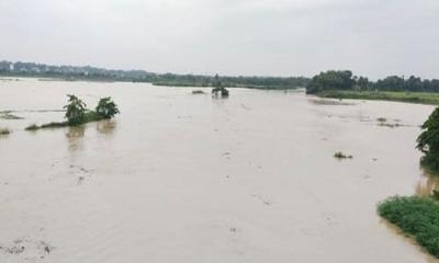 টানা বৃষ্টি বর্ষণে কুমিল্লার বিস্তীর্ণ অঞ্চল  প্লাবিত