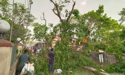 গাইবান্ধায় কালবৈশাখী ঝড়ে নিহত ৪ , বহু ক্ষয়ক্ষতি