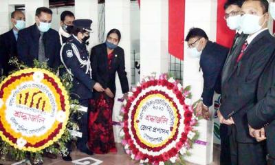 গোপালগঞ্জে মহান শহীদ ও আর্ন্তজাতিক মাতৃভাষা দিবস পালিত