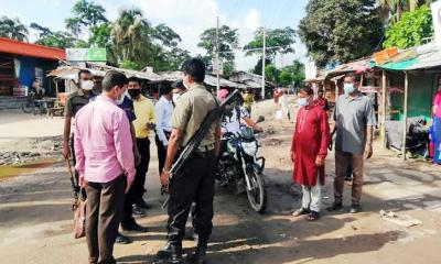 শরণখোলায় ৭ দিনের সর্বাত্বক লকডাউন শুরু