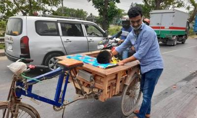 ধামরাইয়ে ট্রাকের ধাক্কায় মোটর সাইকেল আরোহী নিহত