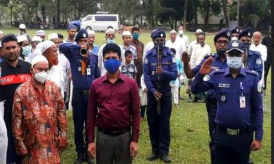 ত্রিশালে বীর মুক্তিযোদ্ধার রাষ্ট্রীয় মর্যাদায় দাফন সম্পন্ন           