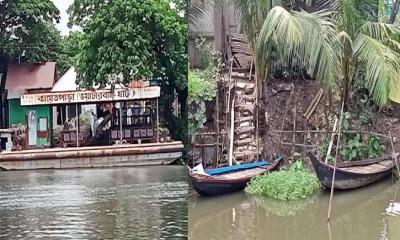 করোনায় লকডাউনে খেয়া ঘাটের মাঝিদের মরন দশা