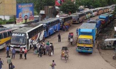 দৌলতদিয়া-পাটুরিয়ায় পারাপারের অপেক্ষায় ৭ শতাধিক গাড়ি