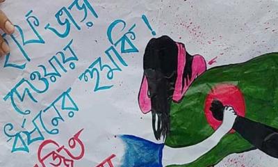 শিক্ষার্থীকে ধর্ষণের হুমকি দেওয়া সেই চালক-হেলপার আটক