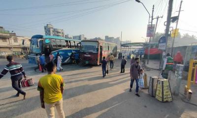 অবরোধের দ্বিতীয় দিনে গাবতলী ফাঁকা , ছাড়ছে না দূরপাল্লার বাস