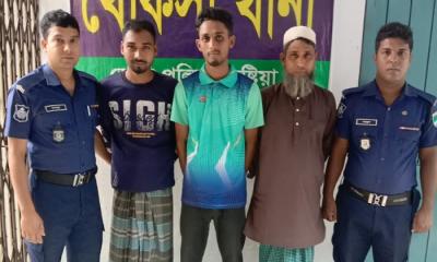 খোকসাই জামাতের তিন নেতাকর্মী গ্রেফতার