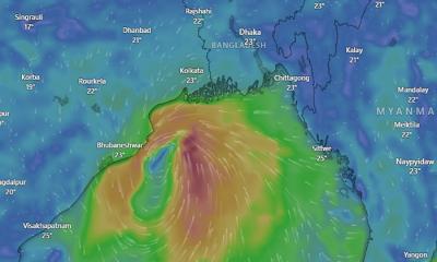 শক্তি বাড়িয়ে আরও এগোল গভীর নিম্নচাপটি, পায়রা থেকে ৪১৫ কিমি. দূরে