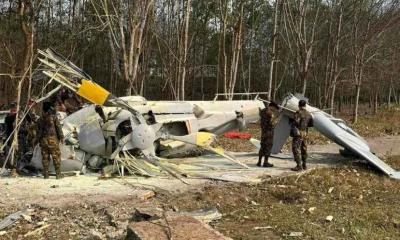 মিয়ানমারে হেলিকপ্টারে গুলি,  ব্রিগেডিয়ার জেনারেলসহ নিহত ৫